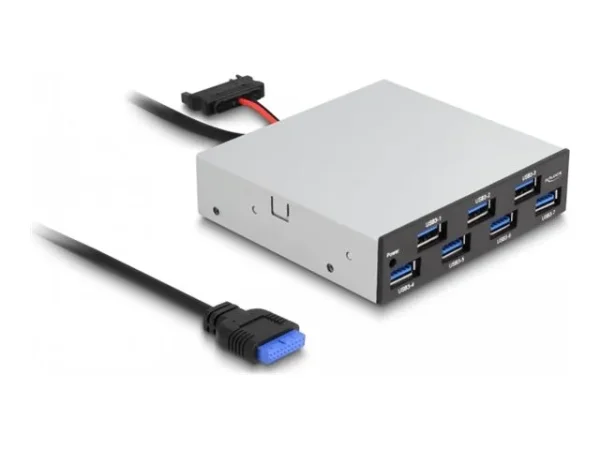 DELOCK 8,89cm 5 Gbps Front Panel 7x USB