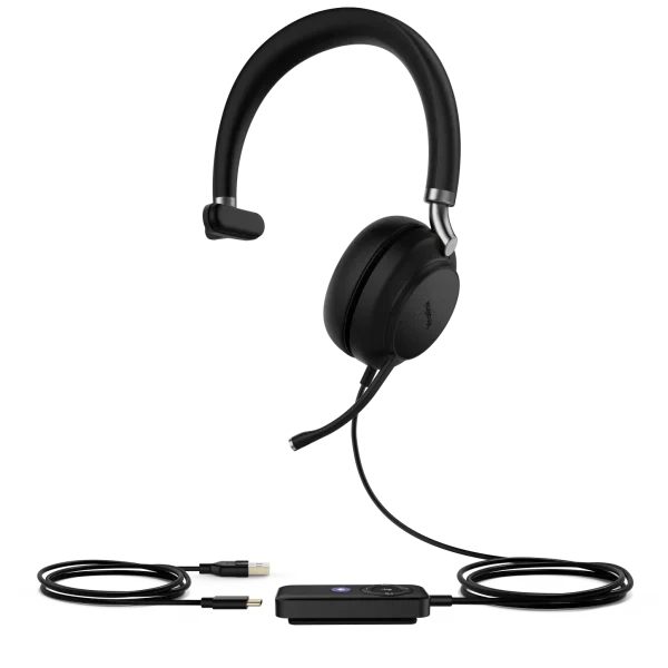 Yealink Headset - UH38 Mono Teams without battery - USB-A