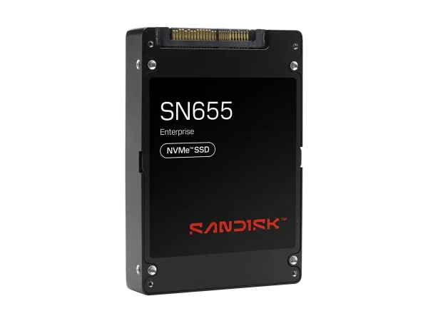 SANDISK SN655 NVMe SSD 15.36TB ISE