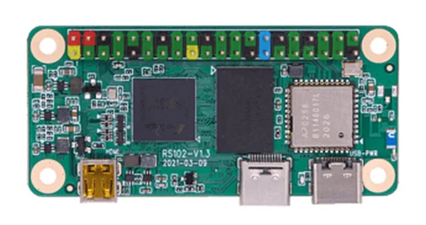 Radxa Zero 4GB/32GB D4E32H, Pinleiste gelötet, Antenne onboard