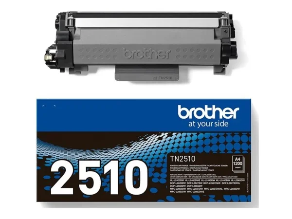BROTHER TN2510 Black Toner Cartridge