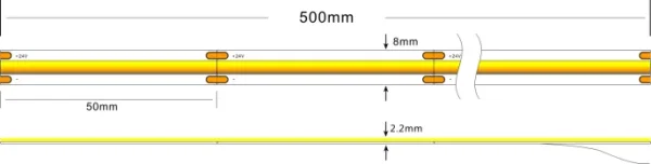 Synergy 21 LED Flex Strip COB - NW DC24V 50W CRI>90 IP20