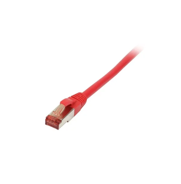 Patchkabel RJ45, CAT6 250Mhz, 10m rot, S-STP(S/FTP), TPE/LSZH(Superflex), Synergy 21,