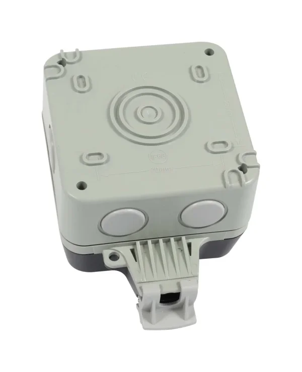 Keystone, Modulträger, Aufputzgehäuse IP66, mit Lasche für Ringschloss, Synergy 21,