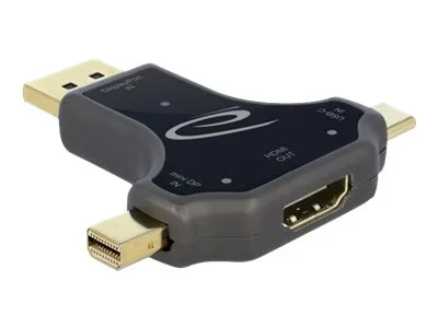 DELOCK 3 in 1monitoradaptermit USB-C