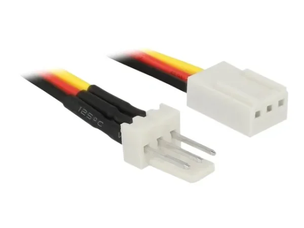 DELOCK Lüfter Stromkabel Verl. 3Pin 60cm