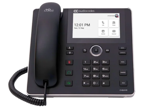 AudioCodes IPC450HD IP-Phone PoE GbE black