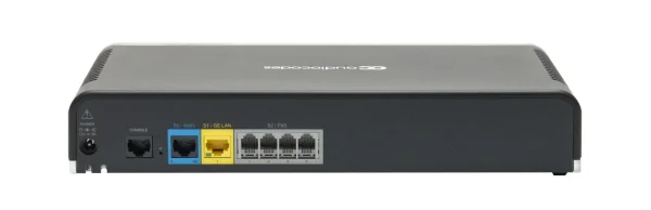 Audiocodes MediaPack 504 analog VoIP gateway with 2 FXS Voice Interfaces with software upgradable option to 4 FXS