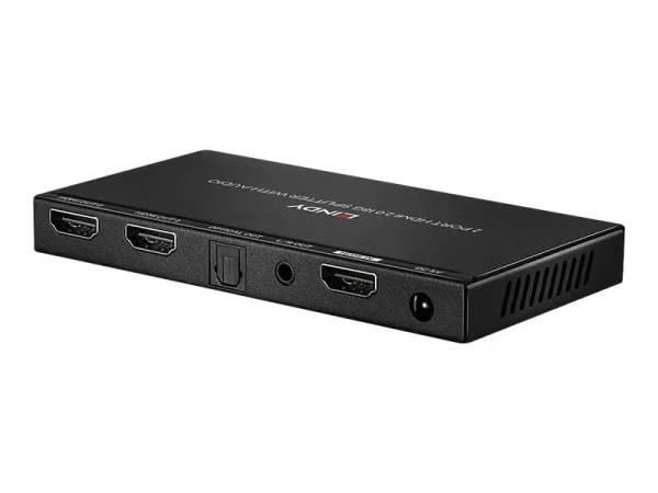 LINDY 2 Port HDMI 2.0 18G Splitter Audio
