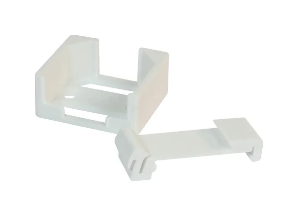 Shelly Zubehör / Kombinierbarer Wand-/ Hutschienenhalter für Shelly 1L/Dimmer2/RGBW2 - Wand- und Hutschiene