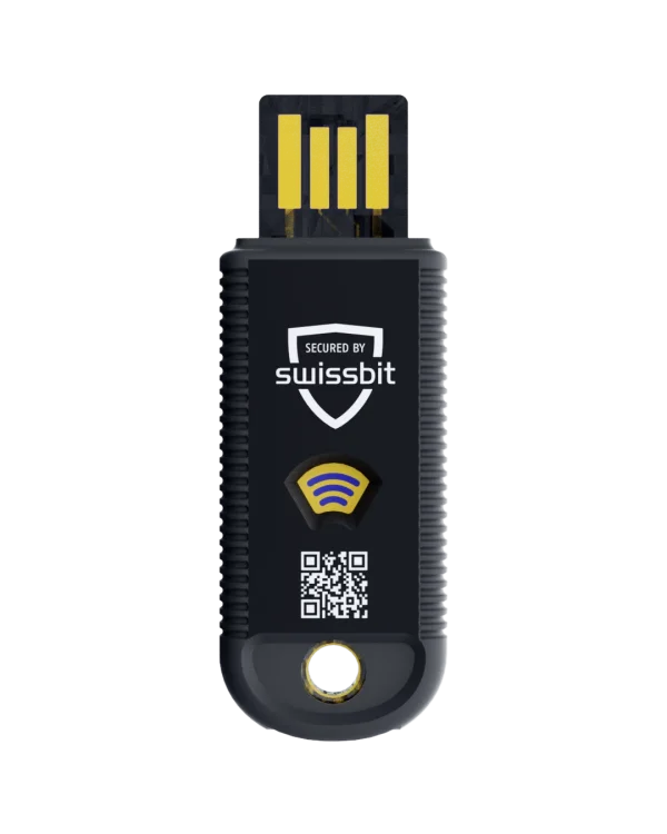 Swissbit iShield Key Pro USB-A/NFC Security Key Retailverpackung