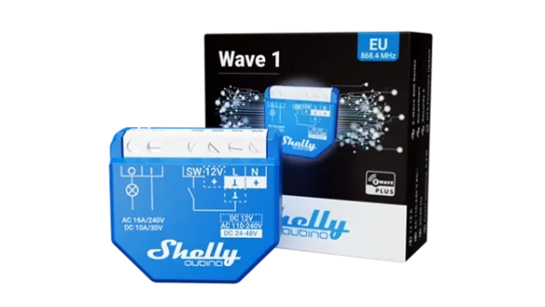 Shelly · Unterputz · " Wave 1" · Relais · max 16A · 1 Kanal · Z-Wave