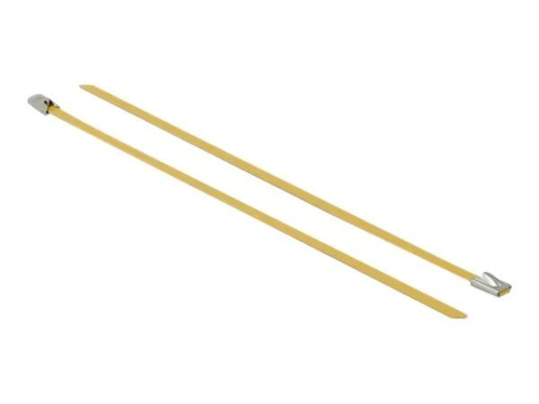 DELOCK Kabelbinder L 200 x B 4,6mm gelb