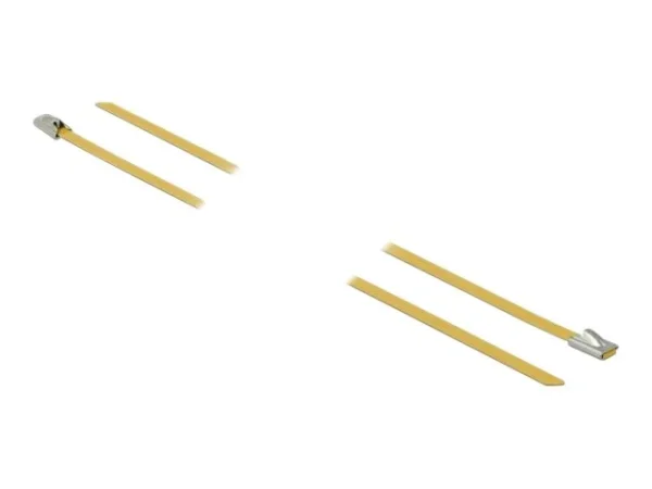 DELOCK Kabelbinder L 300 x B 4,6mm gelb