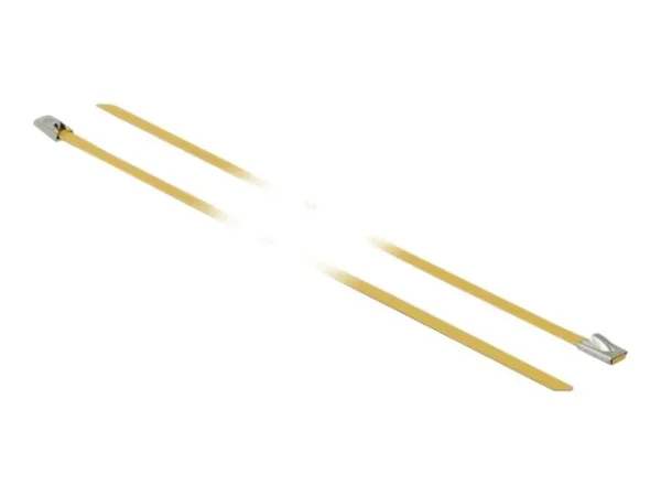 DELOCK Kabelbinder L 500 x B 4,6mm gelb