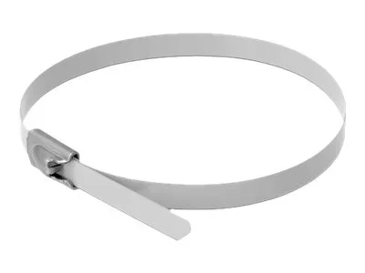 DELOCK Kabelbinder L 400 x B 4,6mm weiss