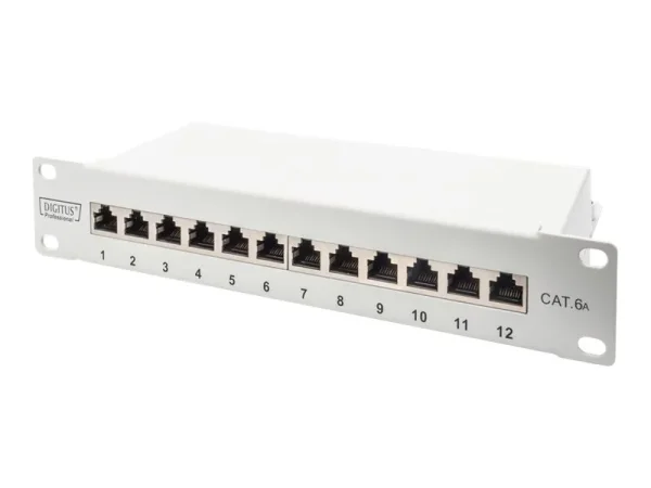 DIGITUS Cat.6A Patch Panel geschirmt