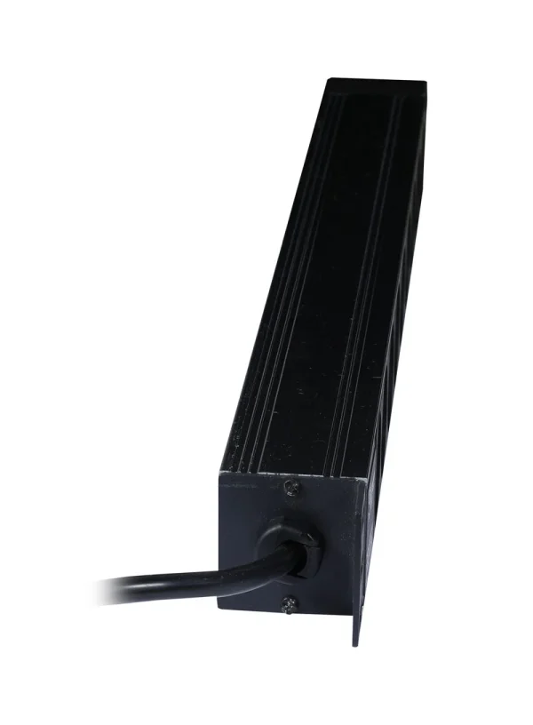ALLNET 19" zbh. Steckdosenleiste, 9xDosen(CEE7)->Stecker(CEE7), Schwarz, Synergy 21,