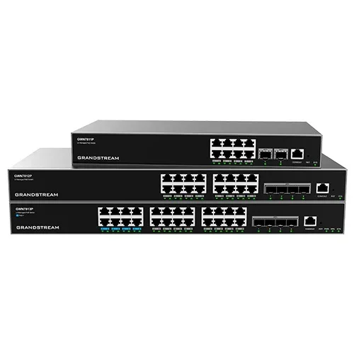 Grandstream GWN7813P 24x Port PoE/PoE++ Layer 3 Managed Netzwerk Switch