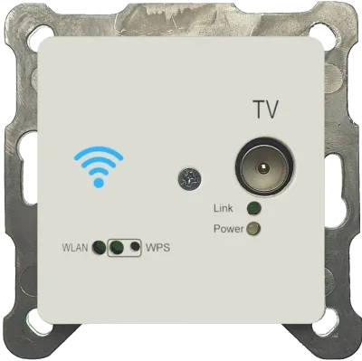 ALLNET Punkt-zu-Punkt Coax 8 Port Master Chassis/Verstärker EOC 100 zbh. EOC G.hn WIFI Unterputzdose/Durchgangsdose " ALL-GHN108S-100-WIFI"