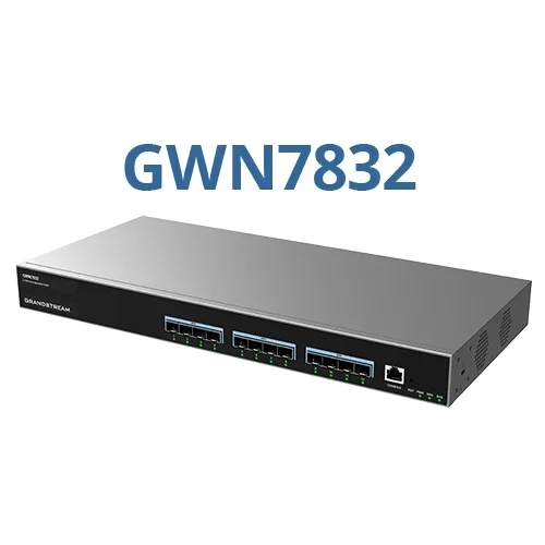 Grandstream GWN7832, 12x 10-Gigabit-SFP+-Ports, Layer-3-Aggregations-Switches