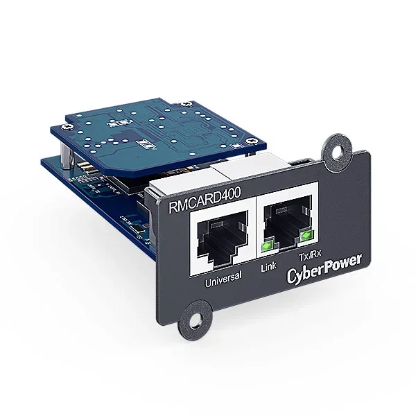 CyberPower USV, zbh. SNMP Netzwerkkarte Gigabit für OR/OL/OLS/PR Serie, mit Anschluss für Environment Sensor