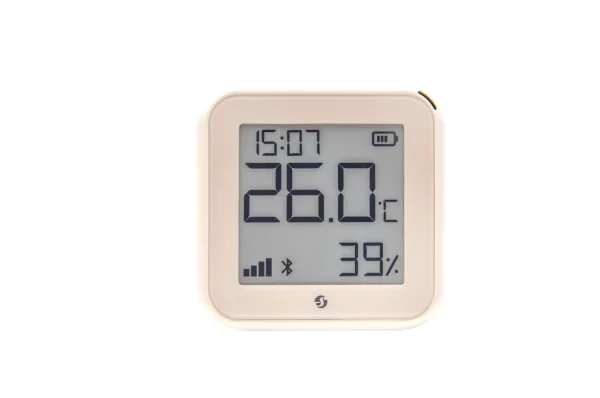 Shelly · Plug & Play · " H&T Gen. 3 Ivory" · Temperatur- & Feuchtigkeitssensor · WLAN · BT · USB C / Batterie (n.e.)