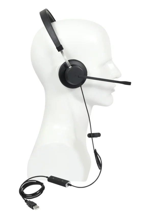 Plusonic wired Headset X140 binaural