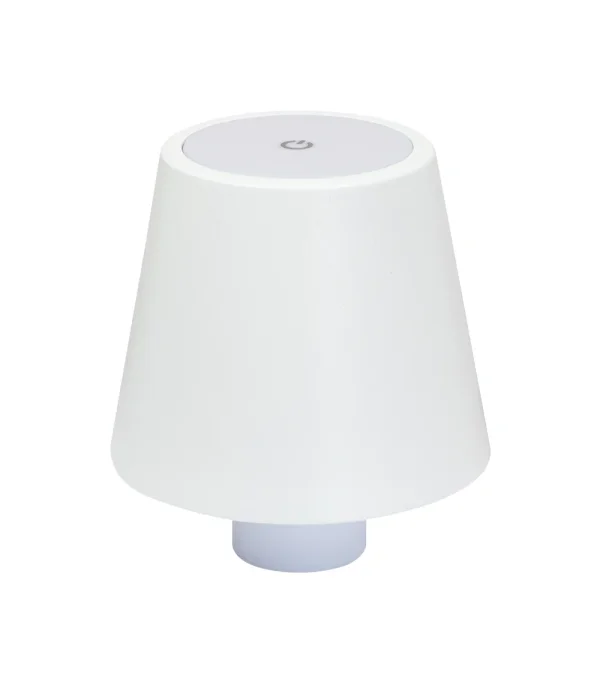 Synergy 21 LED Tischleuchte Akku für Flaschen, outdoor IP54, Touch Switch dimmbar, weiss