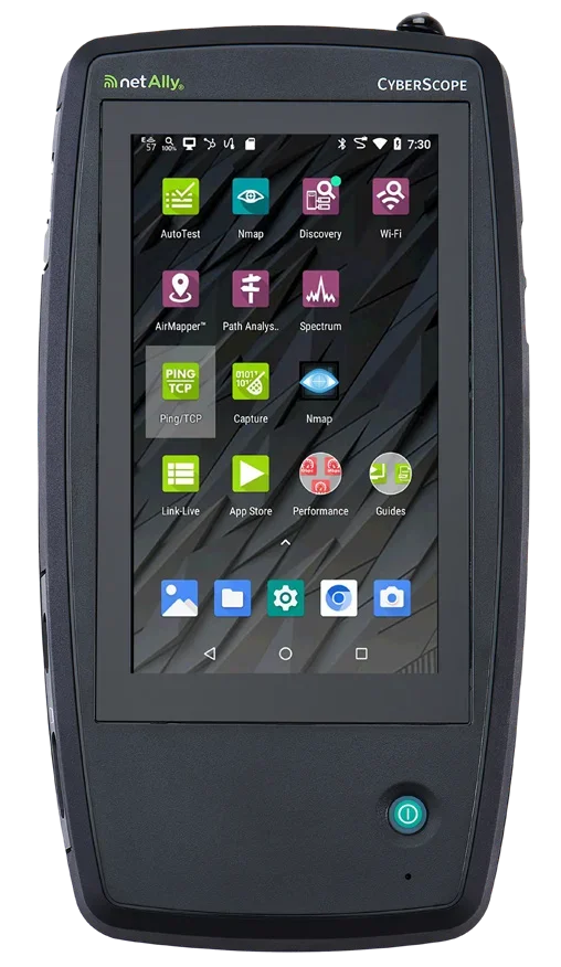 NetAlly CYBERSCOPE-XRF WIRED CYBER SECURITY SCANNER for CYBERSCOPE