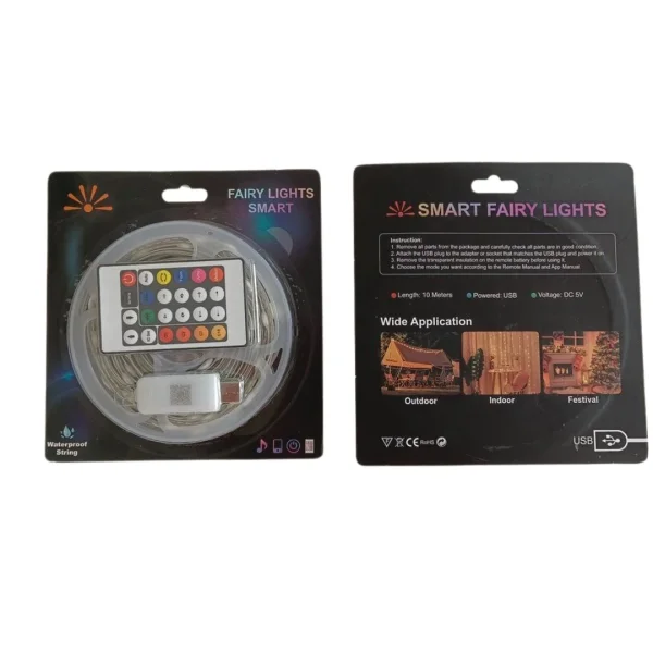 Synergy 21 Pixel LED DIGITAL Lichterkette IP65 10M USB