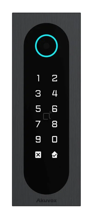 Akuvox Access Controll A08S Kit On-Wall, Keypad, RFID, card reader, Bluetooth