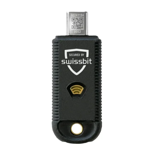 Swissbit iShield Key Pro USB-C/NFC Security Key Retailverpackung