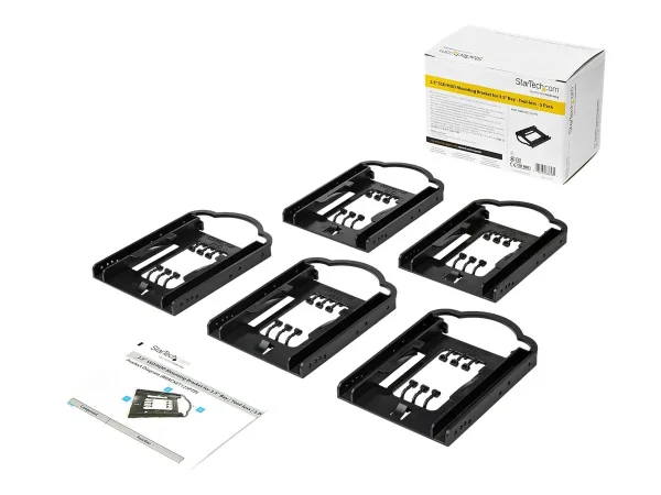 STARTECH 5 Stck 6,35cm SSD Montageschien