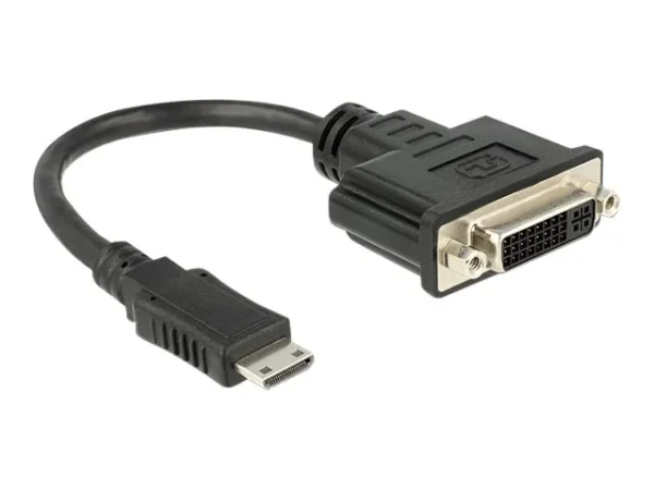 DELOCK Kabel mini HDMI-C >DVI 24+5 schw.