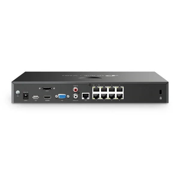 TP-Link - 8 Channel Network Video Recorder - VIGI NVR2008H-8MP-2TB