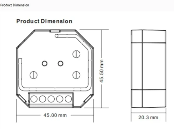 Synergy 21 LED Serie EOS 07 DALI Controller 2,4G bluetooth to DALI Modul