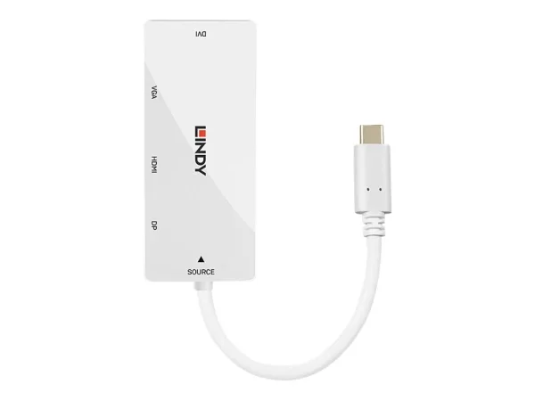 LINDY USB 3.1 Typ C Multi-AV Konverter