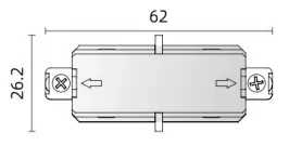Powergear Mini 1PH VERBINDER , Weiß