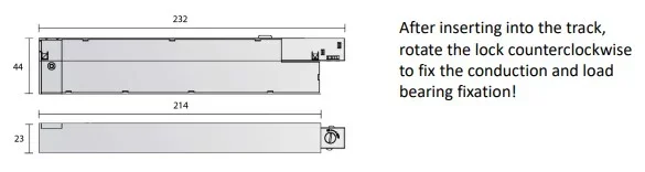 Powergear 48V LED-NETZTEIL 48VDC 200W, Weiß Casambi zu DALI