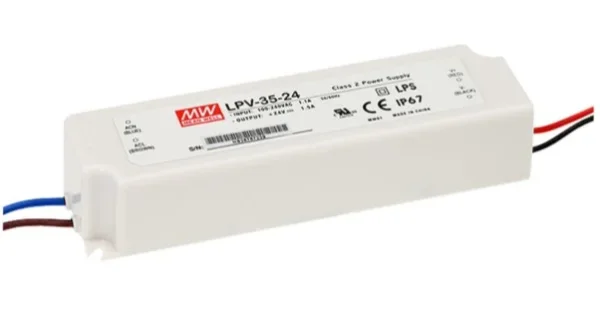 MEANWELL Netzteil - 12V 35W, IP67