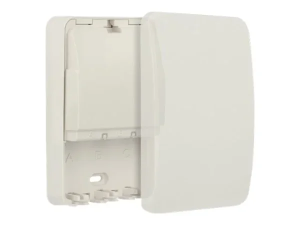 DELOCK Keystone Leergehäuse 3 Port gesch