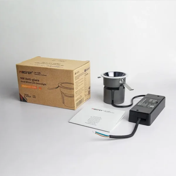 Synergy 21 LED Downlight 9W dualwhite (CCT) adjust mit Zigbee 3,0 + 2,4 GHz HF*Milight/Miboxer*