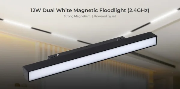 Synergy 21 LED 48V Track Floodlight 12W CCT 2,4G *Milight/Miboxer*