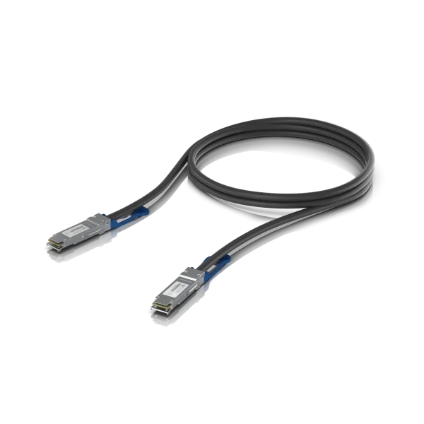 Ubiquiti UniFi Direct Attach Copper Cable (DAC) • 100Gbps • 1m • QSFP28 • UACC-DAC-QSFP28-1M
