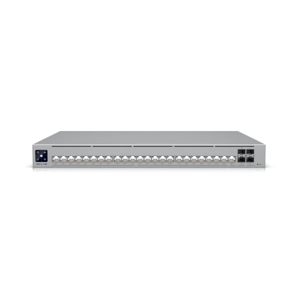 Ubiquiti Switch full managed Layer3 28 Port • 22x 2,5 GbE • 2x 10 GbE • PoE Budget 600W • 24x PoE bt • 4x SFP+ • 19" • UniFi • USW-Pro-HD-24-PoE