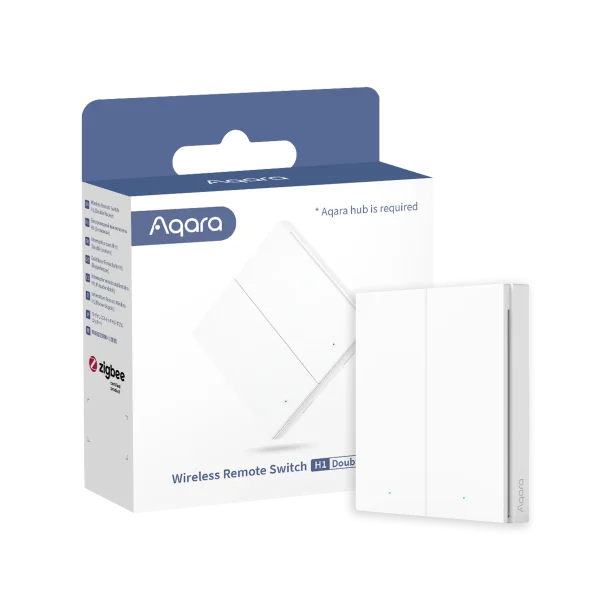 AQARA Smart Wireless Switch 2-fach
