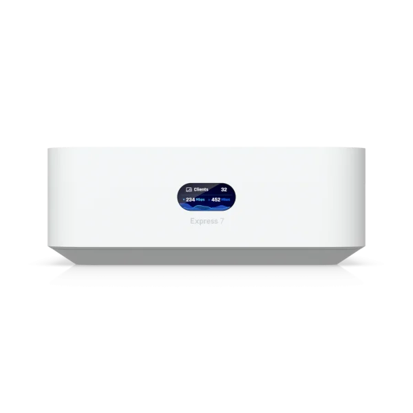 Ubiquiti UniFi Cloud Gateway Express 7 • 1x 10 GbE • 1 x 2,5 GbE • WiFi 7 • UX7