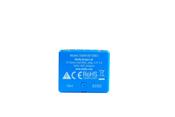 Shelly · Unterputz · "1 Mini Gen4" · Relais · max 8A · 1 Kanal · WLAN · Matter · Zigbee · Bluetooth