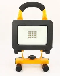 Synergy 21 LED Akku Baustrahler 10W gelb G3